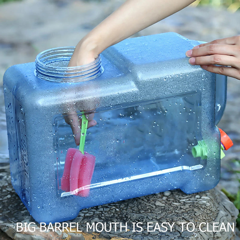 5 L Water Container with Faucet Water Can Bucket Large Capacity Water Bottle Portable Water Container For Outdoor Camping Travel