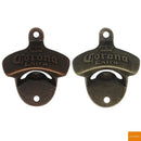 Retro Bar Wall Decorative Bottle Opener Wall Mounted Hanging Openers Tools Alloy Electroplating Process Bar Cafe Wall Decoration