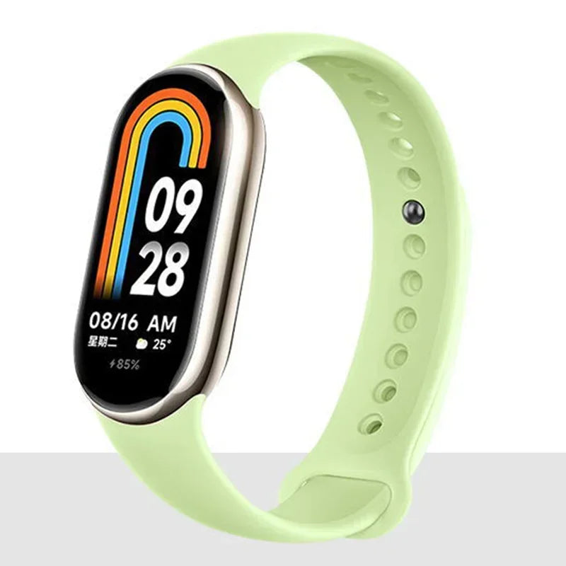 Watch Strap for Xiaomi Mi Band 8-9 NFC Bracelet Accessorie Sport Silicone Smartwatch Wristband correa Mi Band 8-9 global version