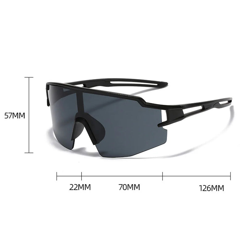 Unisex Polarized Sports Sunglasses - UV Protection, Lightweight & Secure Fit for Driving, Cycling & Fishing - Stylish & Durable