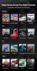 PXN V900 GEN2 Driving Simulator Gaming Steering Racing Wheel 270°/900° Rotation for PC ,Switch,PS3 PS4 Xbox One,Xbox Series X/S