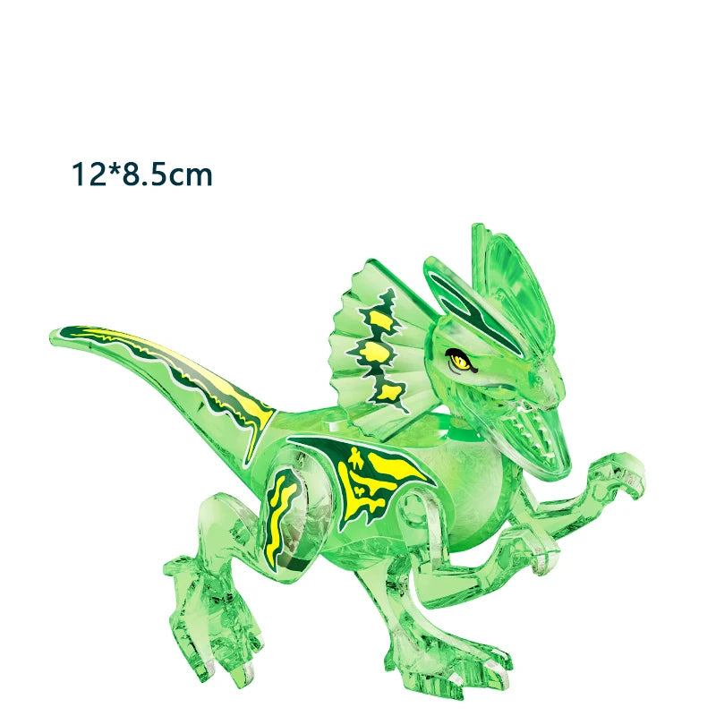 Jurassic Dinosaur Building Blocks Toys Park Compatible Major Brand Gifts Simulation Animal T-Rex Raptor Ankylosaur Diamond