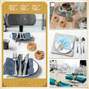 1/6/12PCS Round Napkin Rings Hand-Woven Watercress Napkin Rings Easter Thanksgiving Christmas Table Decorations