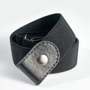 Buckle-Free Belt for Women Girls Jeans Pants Dress No Buckle Stretch Elastic Waist Belt, No Bulge, No Hassle Belts