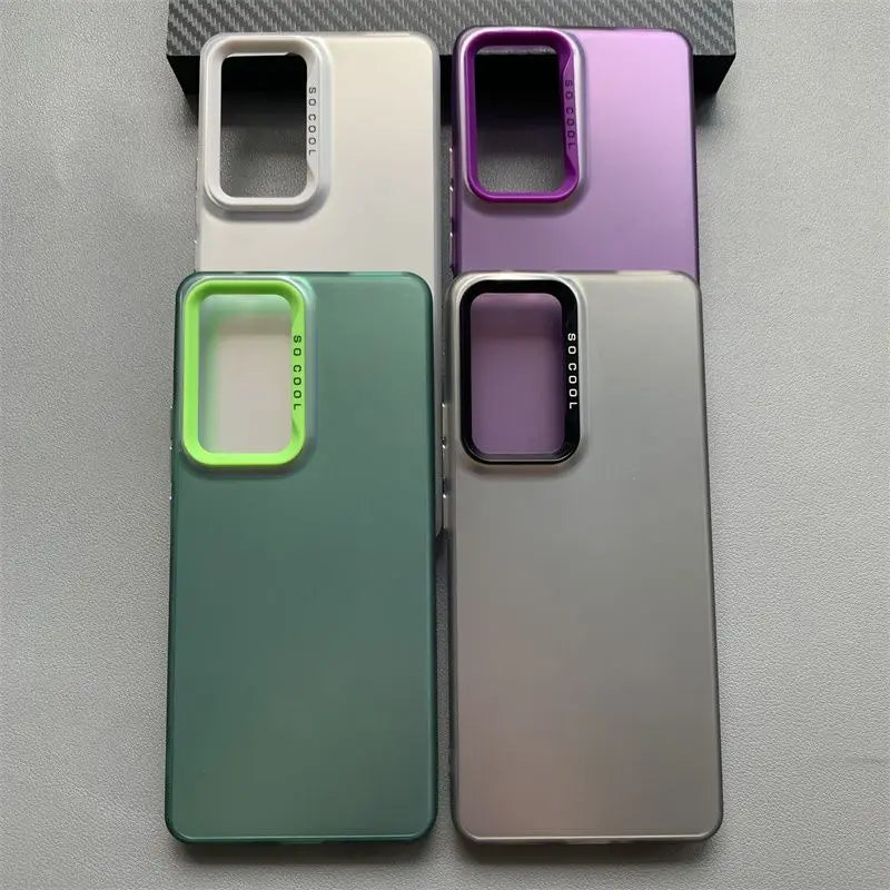 For Redmi note 11 Case Redmi note 11s Phone Case Redmi note 11 Pro Redmi note 12 Pro 5G  Luxury Metallic Aurora Skin Matte Cover