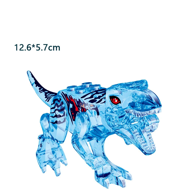 Jurassic Dinosaur Building Blocks Toys Park Compatible Major Brand Gifts Simulation Animal T-Rex Raptor Ankylosaur Diamond