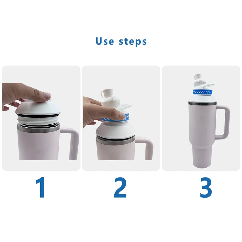 2/1pc Bottle Adapter Unleash The Flavor You Love for Stanle y Cup To Cirkul for Stanle y 40oz Quencher To Cirkul Tumbler Adapter