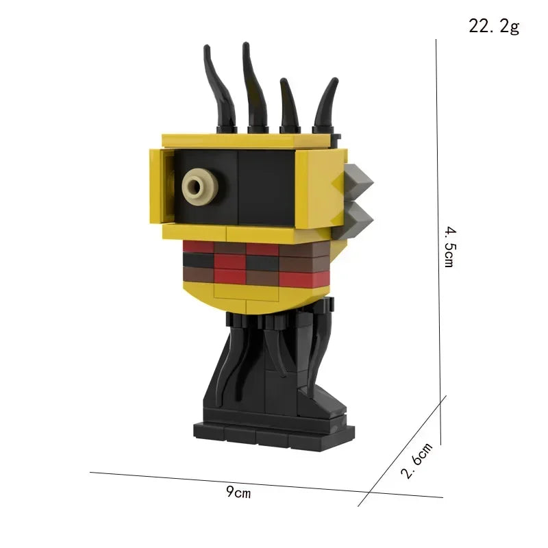 Sprunki Blocks Toys Sprunki Incredibox Building Blocks Model Children's Educational Oren Wenda Building Block Toys for Kids Gift