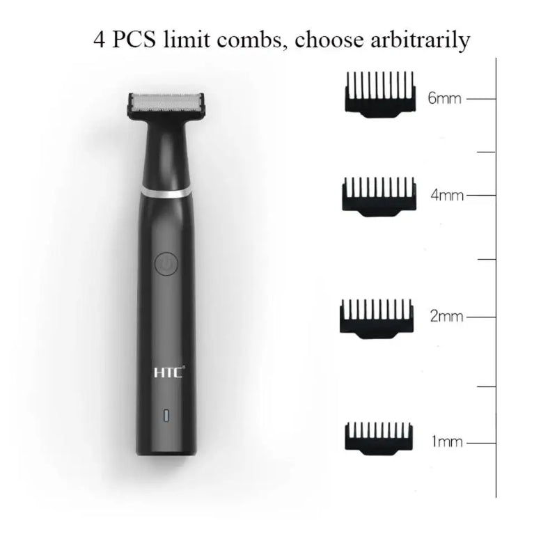 HTC One Blade Electric Shaver for Men Waterproof Electric Trimmer Razor Wet Dry Use Rechargeable Shavers Shaving Machine