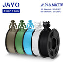 JAYO PLA Matte Filament 1.75MM 3D Printer Filament PLA Series 1.1KG/Roll 5 Rolls/set PETG 3D Printing Material For FDM