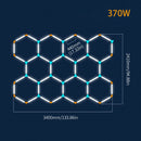 Garage Light Hexagon Led Lights Lamp Highly Efficient Honeycomb LED Light Customized for Barber Ceiling Lighting Workshop