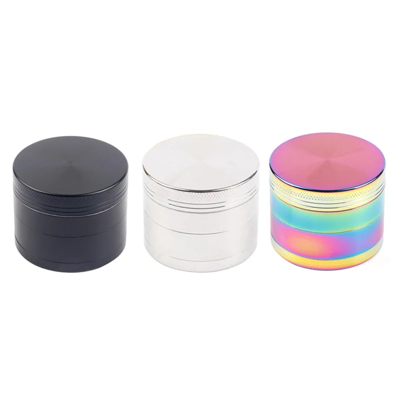 Zinc Alloy Smoke Tobacco Herb Grinder 4 Layer Kitchen Accessories Mini Cute Cigar Processing Shredder 40 50MM