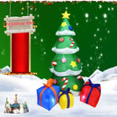 Christmas Santa Claus Inflatable Decoration for Home Outdoor Xmas Elk Pulling Sleigh Decor Yard Garden Party Prop with LED Light