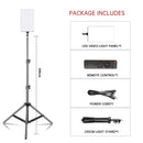 24'' LED Video Light 90W Photography Selfie Dimmable Panel Lighting Photo Studio Live Stream Fill LampTripod Stand