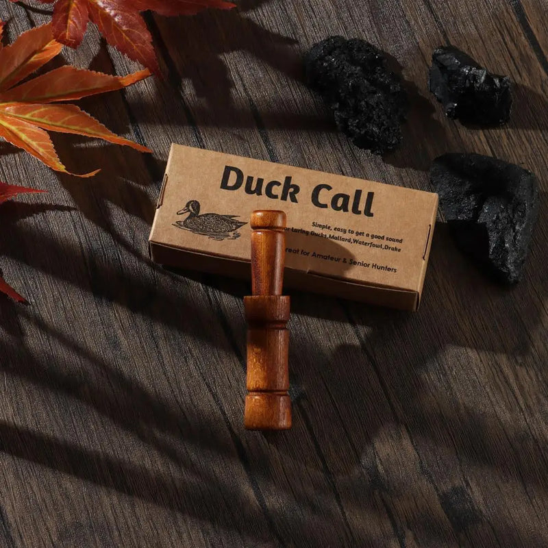 Wooden Whistle Duck Calls Loud Realistic Sound Lures for Hunting