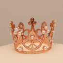 1Pcs Mini Crown Cake Decoration Gold Silver Pearl Tiara Crowns for Children Hair Ornaments DIY Cake Topper Wedding Decoration