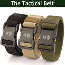 TUSHI New Men's Belt Outdoor Hunting Tactics Belt Multi functional Buckle Nylon Belt High Quality Marine Corps Canvas Belt