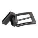 KOLBER Fashion Men's Belt Buckle High Quality Zinc Alloy 3.5cm Reverse Buckle Smooth Silver Belt Pin Buckle for Trousers Male