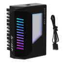 ATX 24Pin to 90/180 Degree Power Plug Adapter 5V Synchronization ARGB Adapter for Computer Motherboard Power Supply Accessories