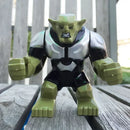 Anime Figure Marvel Superhero Mini Building Block Doll The Hulk Iron Man Assembly Building Block Toy Children's Birthday Gift