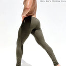 Men's Sexy Leggings Autumn and Winter Home Male Leggings Leisure Sports Small Legs Elastic Slim Men's Pants Men's Clothing Gym