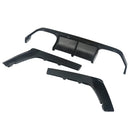 MagicKit PSM Style 3PCS Rear Diffuser Lip Glossy Black For BMW F80 M3 F82 M4 2015-2020