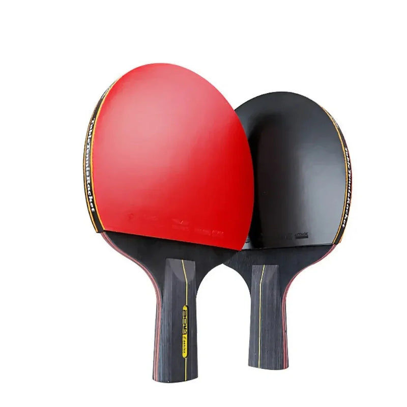 5/6 Star Professional Table Tennis Racket Offensive 2 Pcs Ping Pong Paddle with Fine Elasticity  table tennis  ping pong rubber