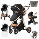 Baby Stroller 3 in 1 stroller lightweight strollers  Baby Carriage mutifunction strollers Baby newborn stroller mother kids