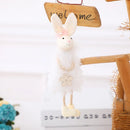 Rabbit Pendant Bunny Doll Hanging Ornaments Cloth Dolls Easter Plush Toy for Easter Party Decor Kids Gift Home Decorations