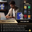 JAYO 5kg 14K Standard Liquid Photopolymer Resin high precision UV Resin apply Photon Mono For LCD 3D Printer Printing Materia