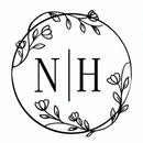 96 Pcs Personalized Round Circle Label Stickers Custom Name Date Thank You Stickers for Bridal Shower Party Favors