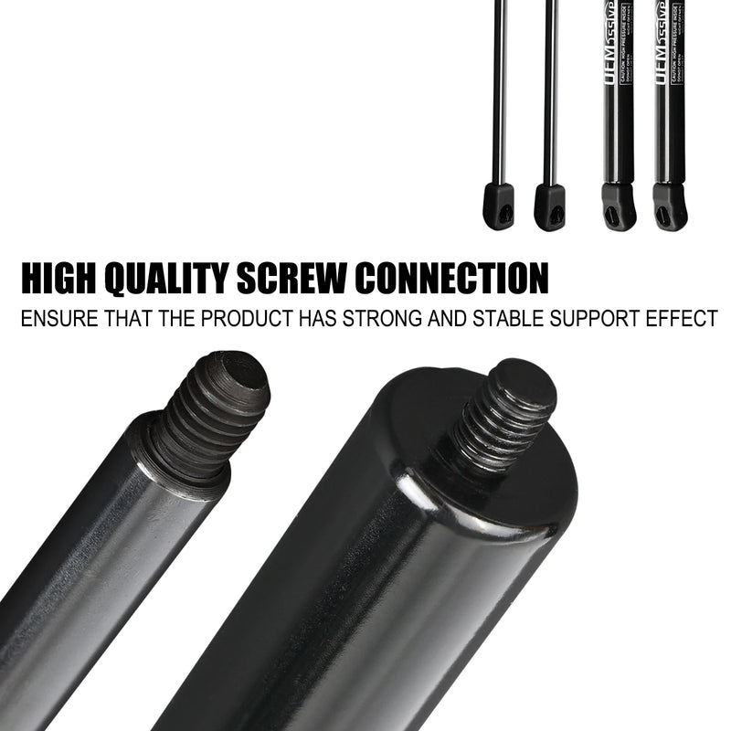 Pair Hood Lift Bonnet Struts Supports Shocks For Dodge Ram 1500 2500 2009 - 2018