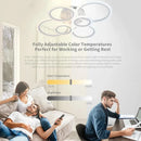 Hot Led Chandelier Lights Dimmable with Remote Control Rings Designer for Living Room Bedroom Ceiling Modern Chandelier Fixtures