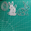 Easter Rabbit Scrapbooking Die Cut Carbon Steel Mold DIY Greeting Card Making Embossed Template Crafts Cutting Dies New Arrivals