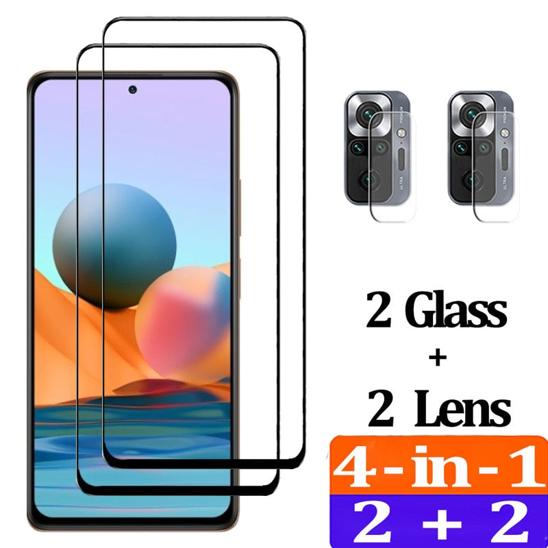 Note 12 pelicula Redmi Note 10 11 Pro,Glass For Xiaomi Redmi Note 12 Pro 10S 10T 11S Screen Protector Redmi Note 11 Pro Film