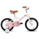 JOYSTAR Little Daisy Kids Bike for Girls Ages 2-7 Years,  Bikes with Doll Bike Seat & Streamers,Bikes with Flag & Number Plate