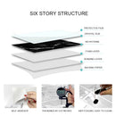 16Pcs Marble Tiles Kitchen Bathroom 3D Thickened Foam Wallpaper Self-Adhesive Waterproof Anti-Collision Soft Bag Wall Stickers