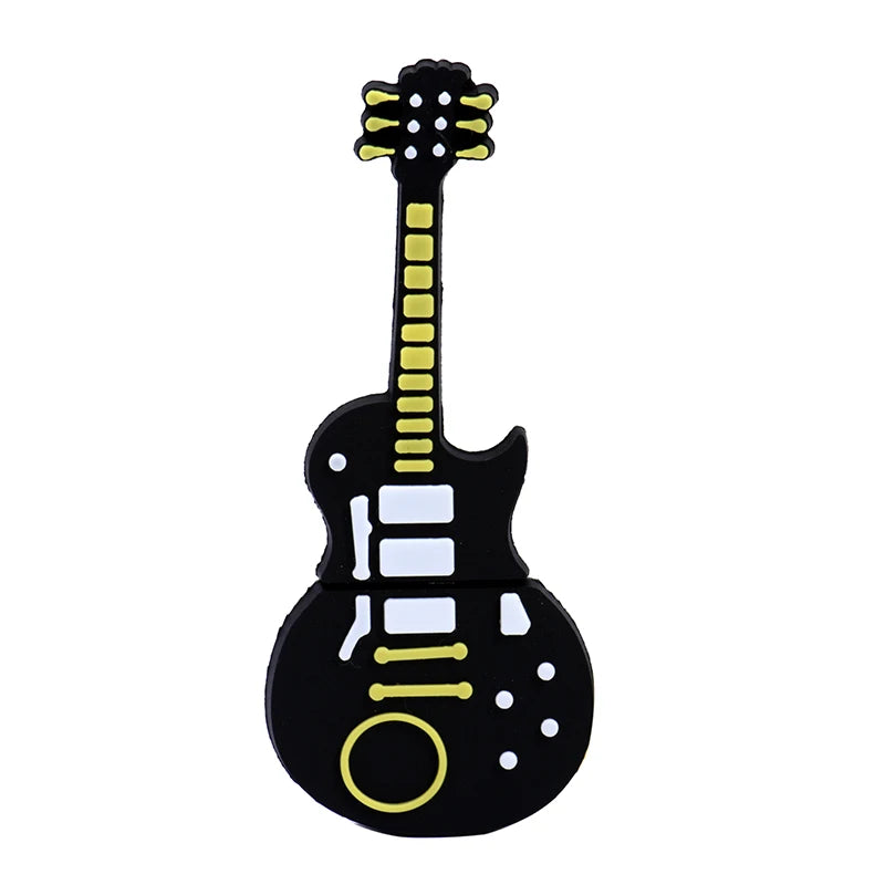 Guitar Series Creative Gifts USB 2.0 Flash Drive Real Capacity Pen Drive 64GB/32GB/16GB/8GB/4GB Memory Stick Pendrive  U Disk
