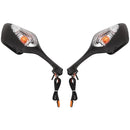 Black Motorcycle Rearview Mirror Side Rear View Mirror With Turn Signal Light For Honda Cbr1000rr 2008 Cbr 1000 rr 1000rr 08-12