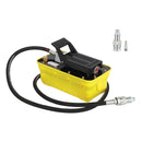 Air Hydraulic Pump,10,000 PSI 1/2 Gal Reservoir, NPT 3/8" Oil Outlet, 6.6 ft Pipe, Foot Actuated Hydraulic Pump Air Treadle