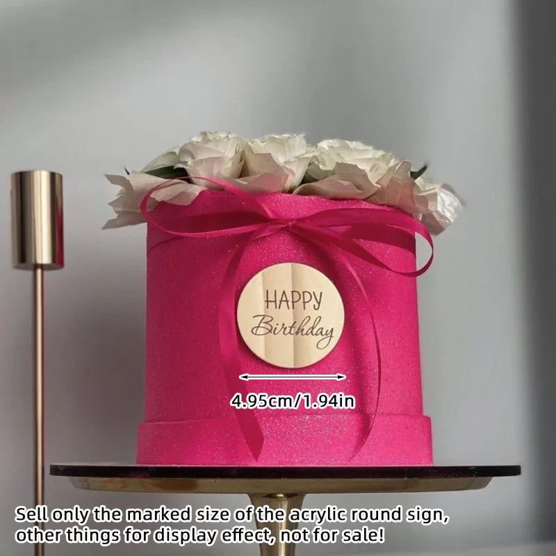 Acrylic Baby Cake Topper Weekend Decoration Welcome Baby Shower Supplies Party Decorations Gender Reveal Oh Baby Cake Decoration