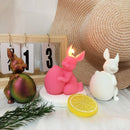 3D Easter Bunny Silicone Mold, Rabbit Hug, Easter Egg, Handmade Aromatherapy, Plaster Candle, Home Decoration Gift, 2024