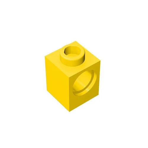 10pcs Compatible MOC Parts 6541 High-Tech Brick 1 x 1 with Hole Building Block Particle DIY Kid Puzzle Brain Toy Birthday Gift