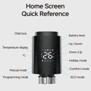 Tuya Smart ZigBee Radiator Actuator TRV Programmable Thermostatic Radiator Valve App Remote Temperature Controller Support Alexa