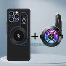 Cooling Case for iphone 16 Pro Max Plus 16e 15 14 13 12 Mini 11 XR XS S 7 8 SE Case Soft Silicone Shockproof Gaming Funda