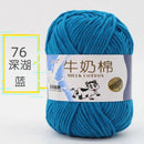 2Pcs Milk Cotton Knitting Yarn Soft Warm Yarn for Hand Knitting Worsted Crochet Threads Wool Line for Handmade