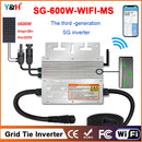 Y&H Solar Grid Tie Micro Inverter 600W 700W 800W 1000W MPPT  Grid Solar Inversor  AC120V/220V Pure Sine Wave Out Home Solar IP65