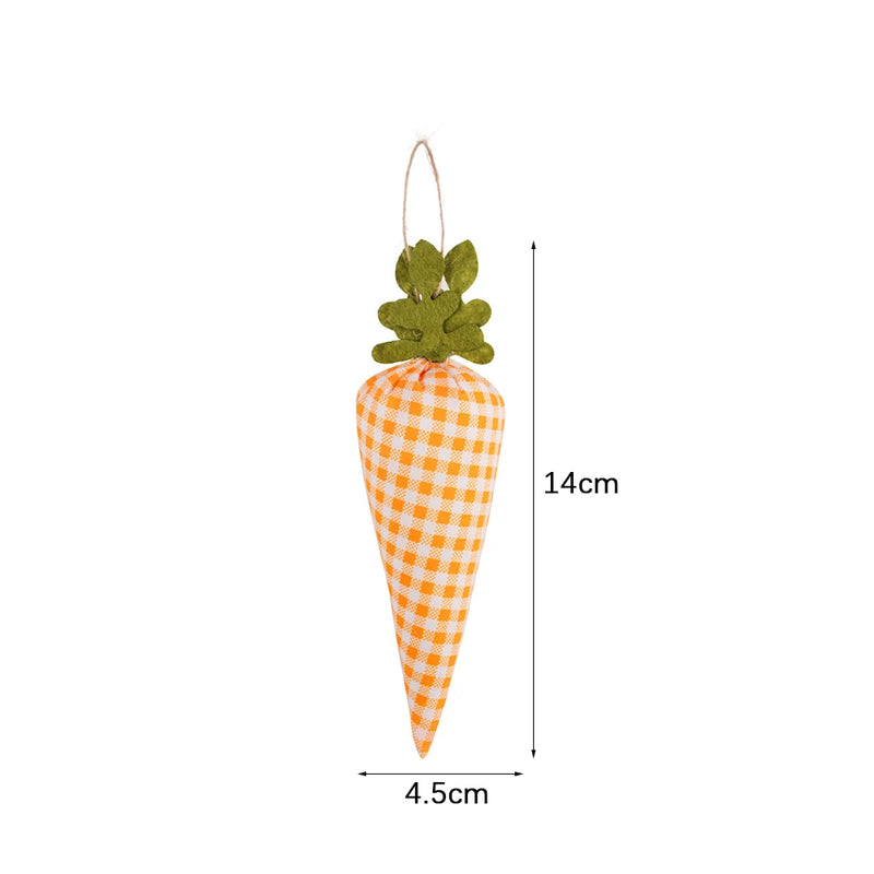 1pc Easter Rabbit Doll Toys Bunny Cloth carrot Cute for Easter Home Party Decoration Supplies Kid Gift Favor Doll Ornament 2024