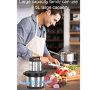 Electric Meat Grinders Stainless Steel Meat Grinder Kitchen Chopper 3 Gear Vegetable Food Processor Blender Mixer Garlic Crusher