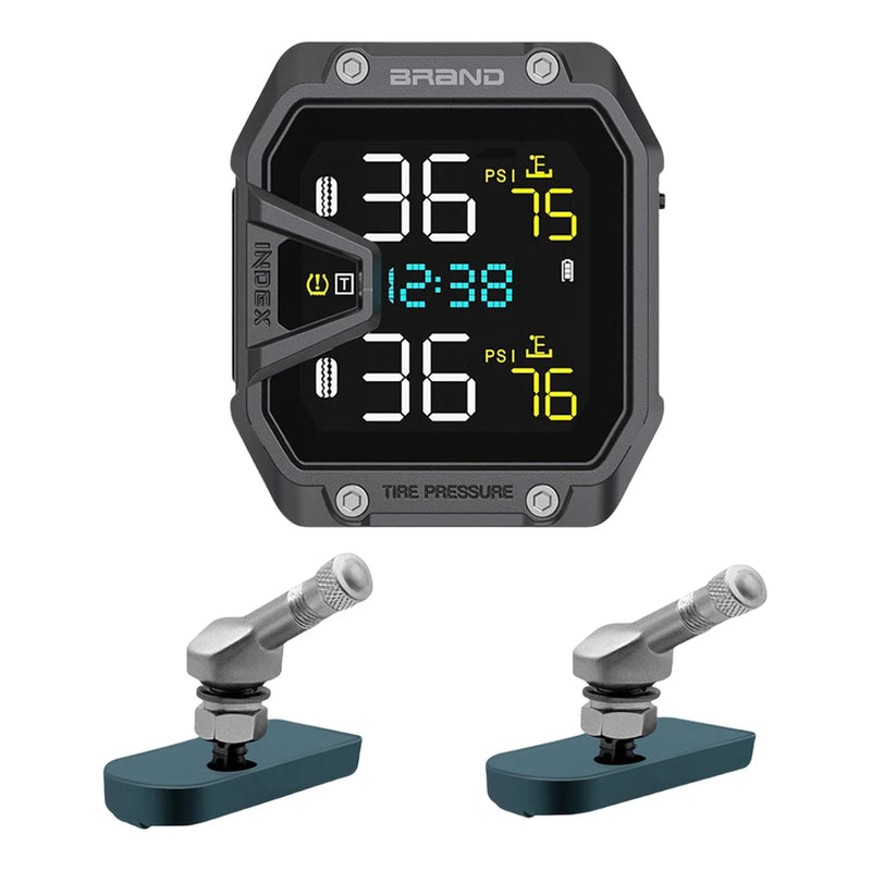 Motorcycle TPMS Tire Pressure Monitoring System IP65 Waterproof Motorbike Tyre Pressure Temperature Alarm Motorcycle Accessories
